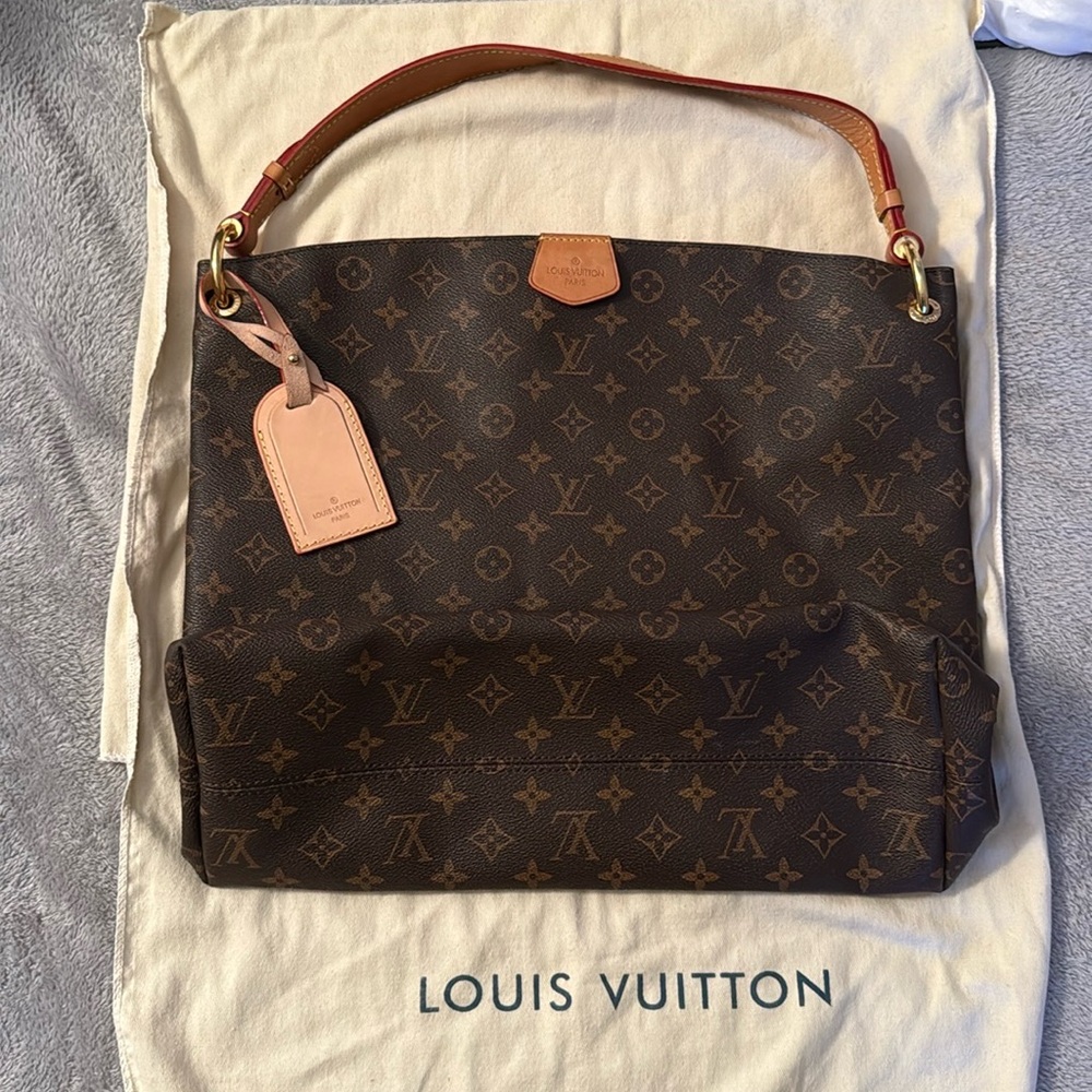 Louis Vuitton Graceful PM Monogram Shoulder Bag with dust bag